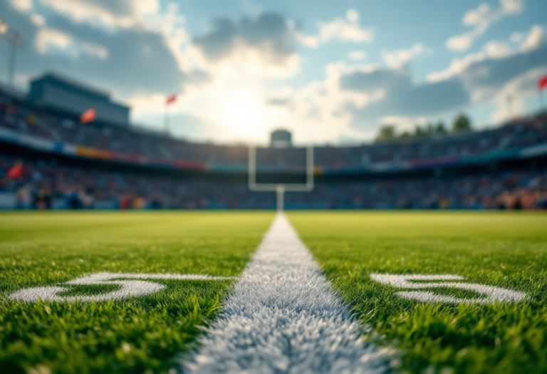 Lamar Jackson con un nuovo look e un sorriso vincente