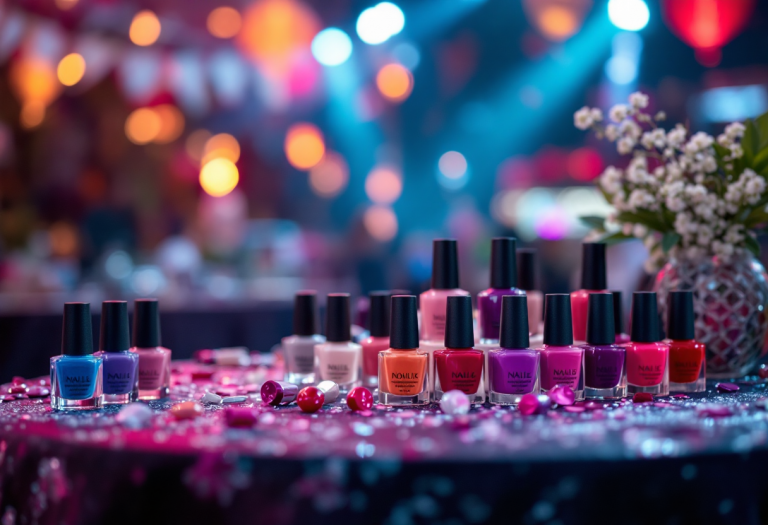 Manicure ispirate al Festival di Sanremo 2025