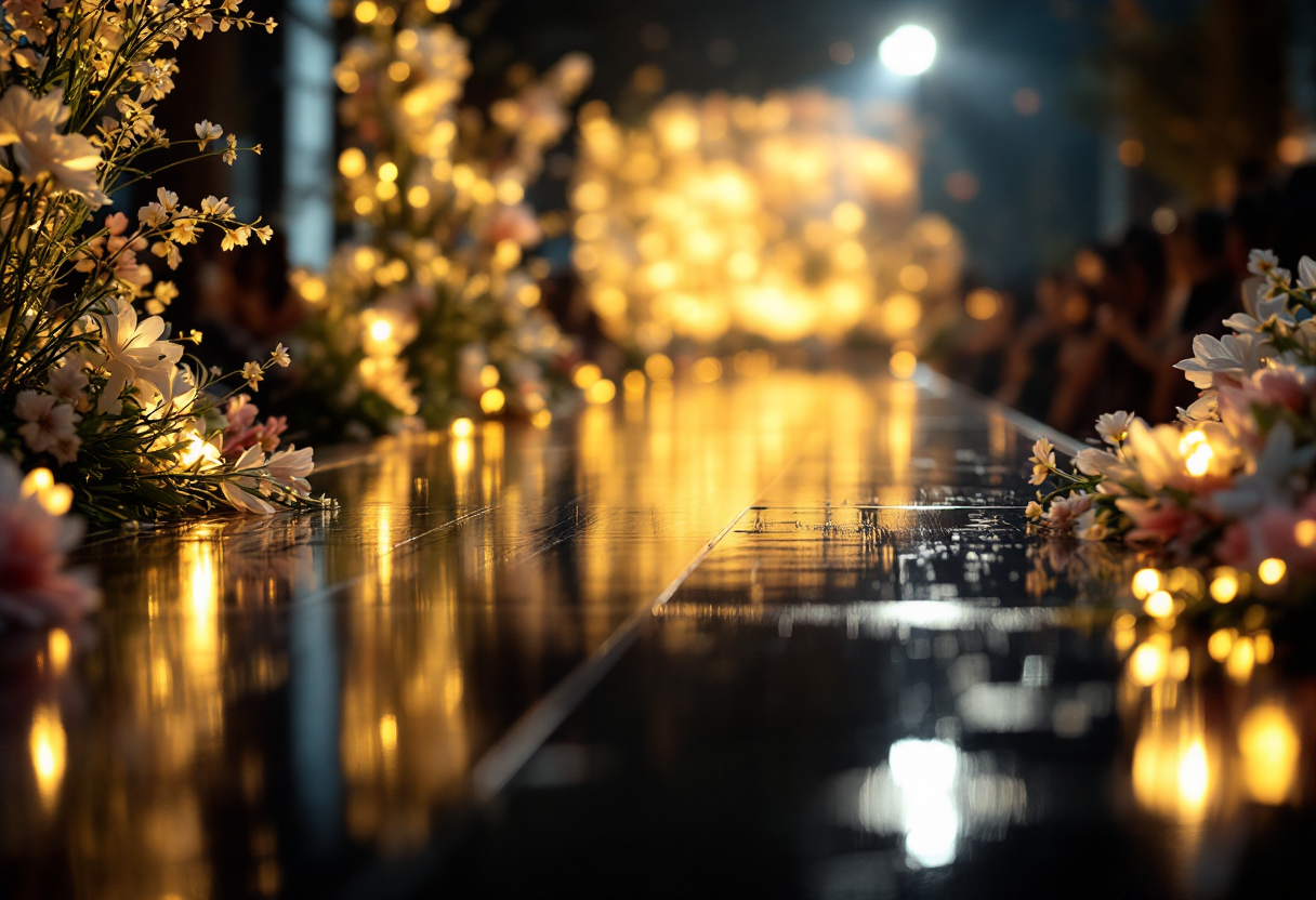 Sfilata di moda alla Milano Fashion Week 2025