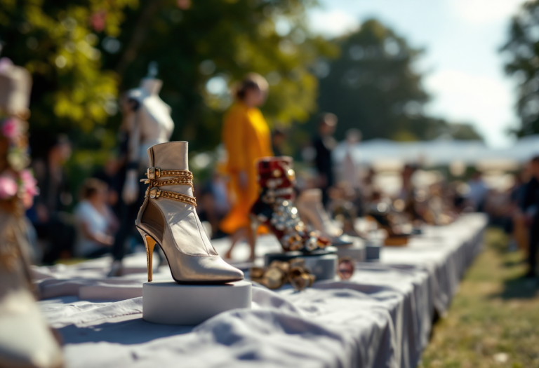 Sfilata di moda a Milano con modelli eleganti