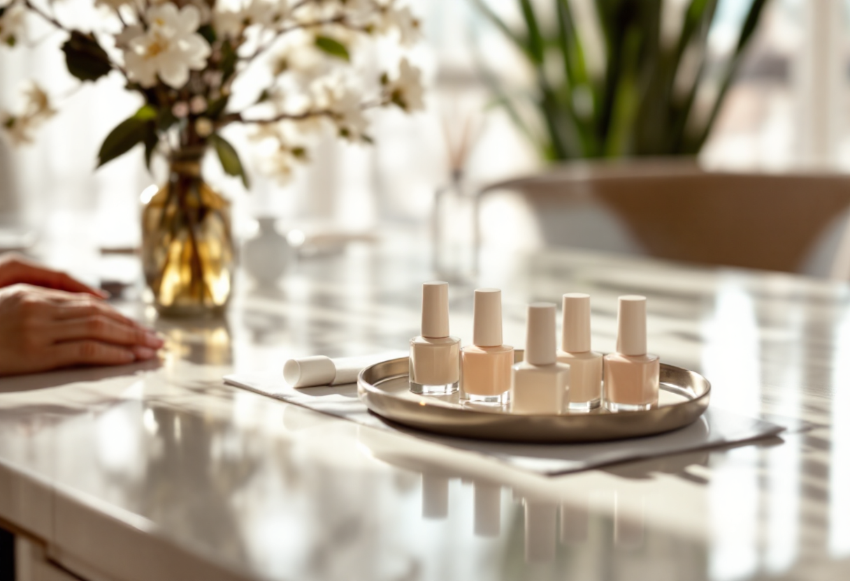 Manicure Milky French Nails elegante e primaverile