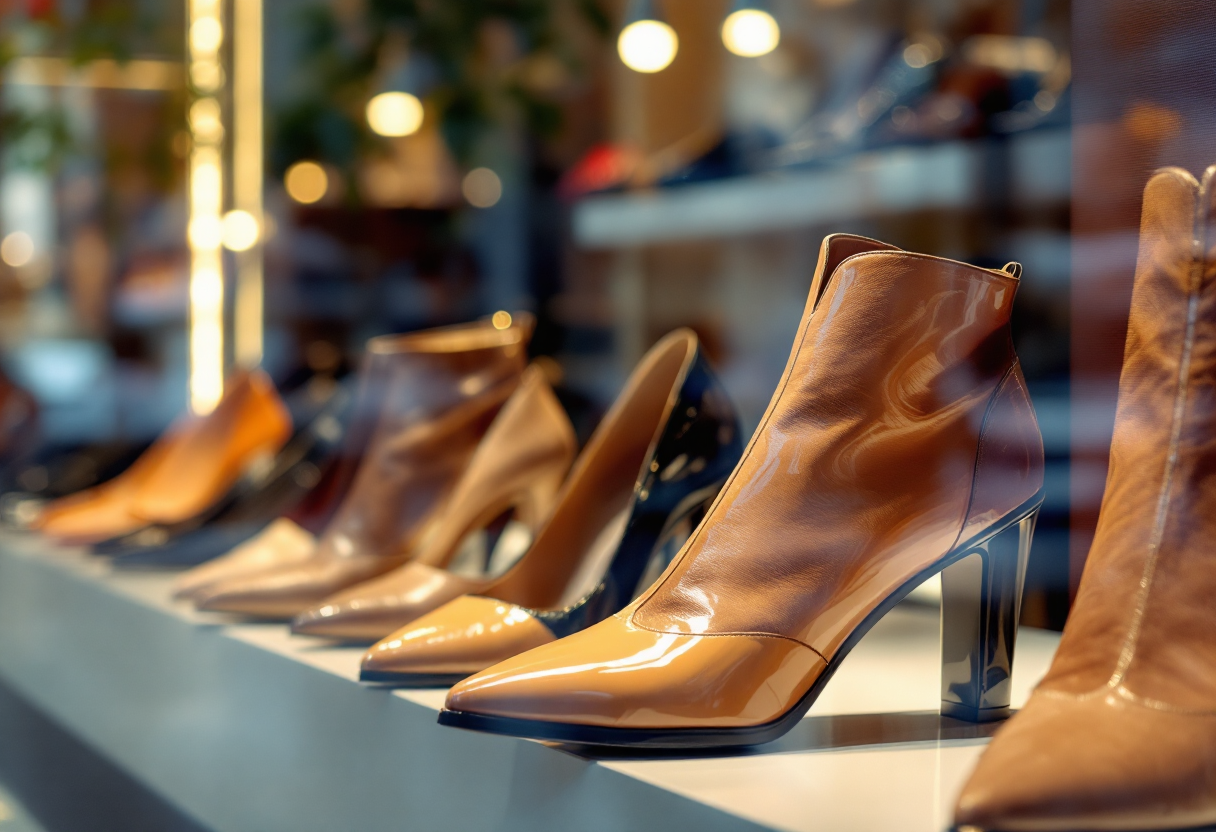 Scarpe trendy per il 2025 con stili e colori diversi