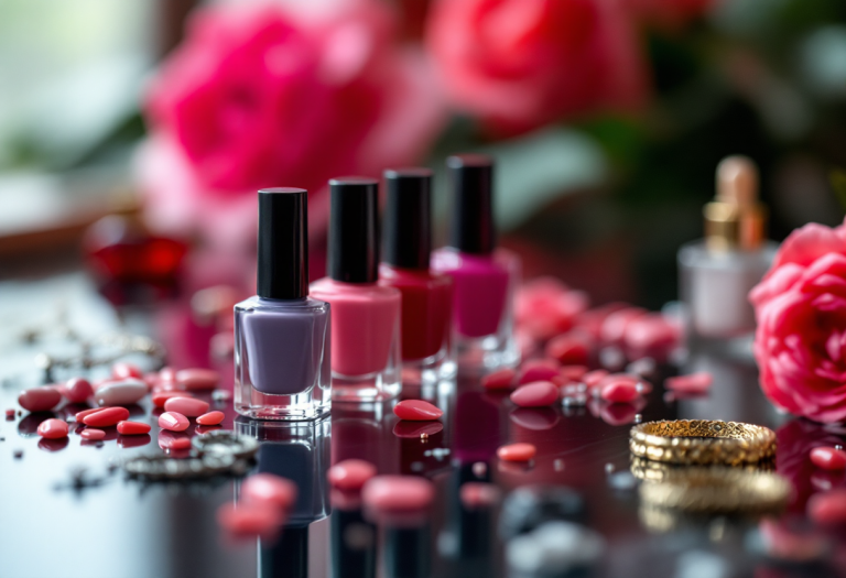 Unghie decorate per San Valentino 2025 con cuori e colori romantici