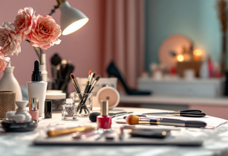 Unghie minimaliste in tonalità neutre e raffinate