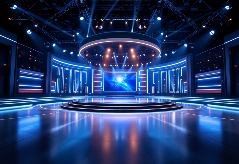 Immagine del game show Affari Tuoi in pausa