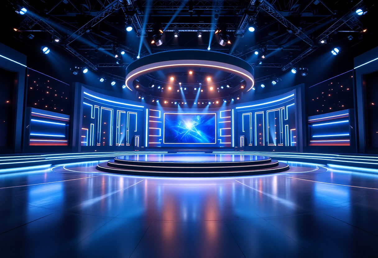 Immagine del game show Affari Tuoi in pausa