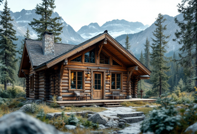 Baita incantevole tra le montagne svedesi