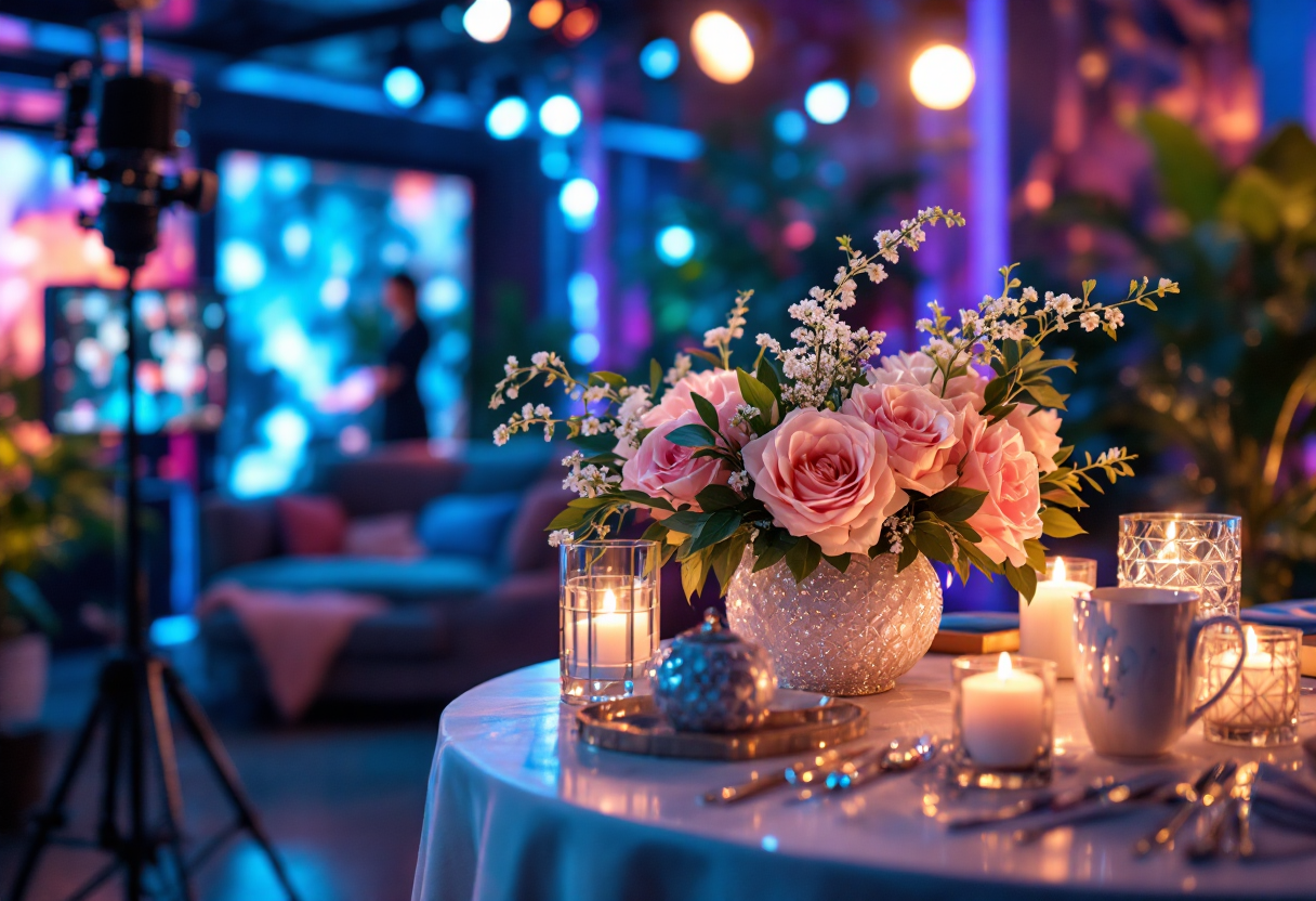 Belen Rodriguez in un momento di successo nel mondo dello spettacolo