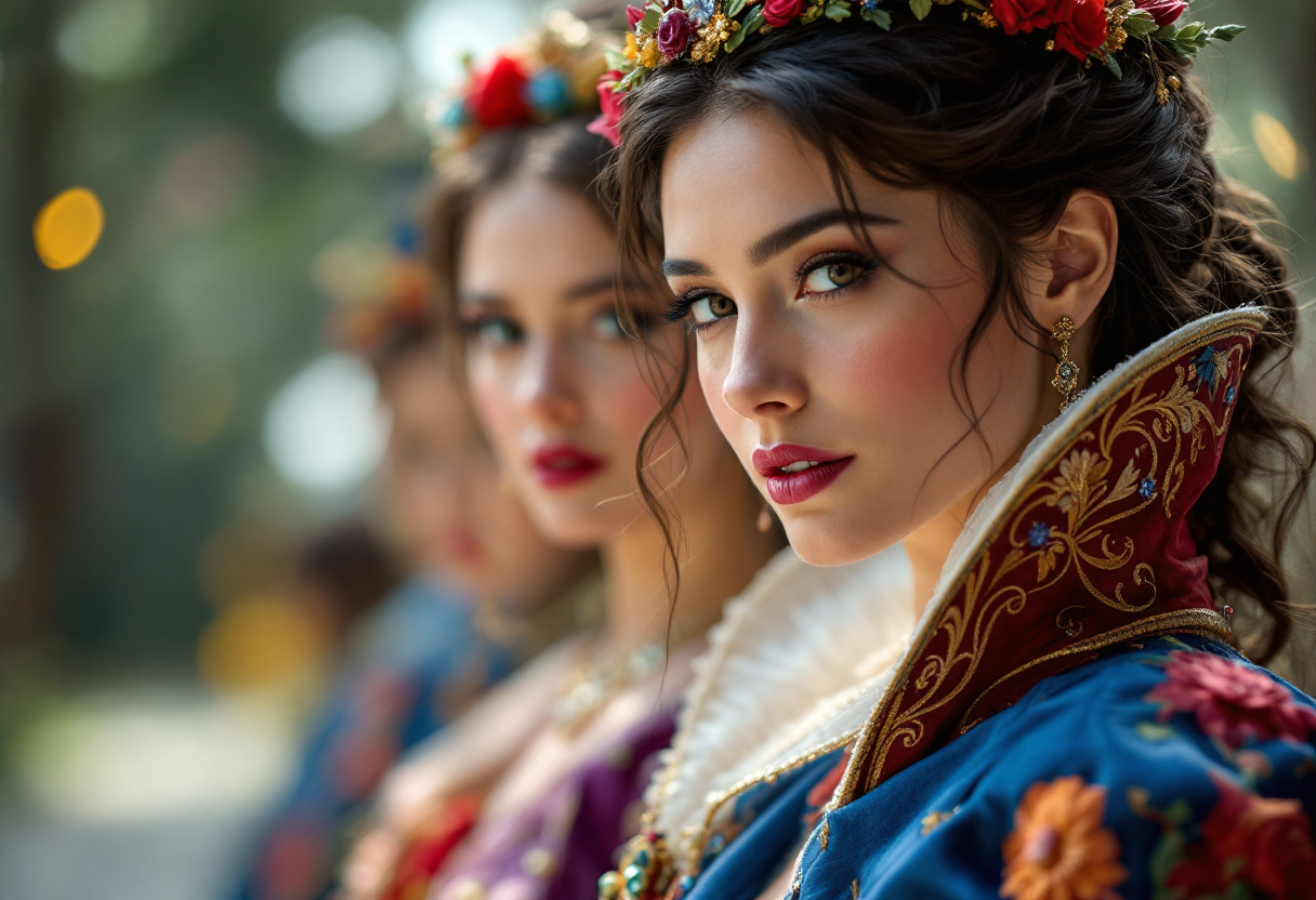 Biancaneve nel nuovo live action Disney con abiti eleganti