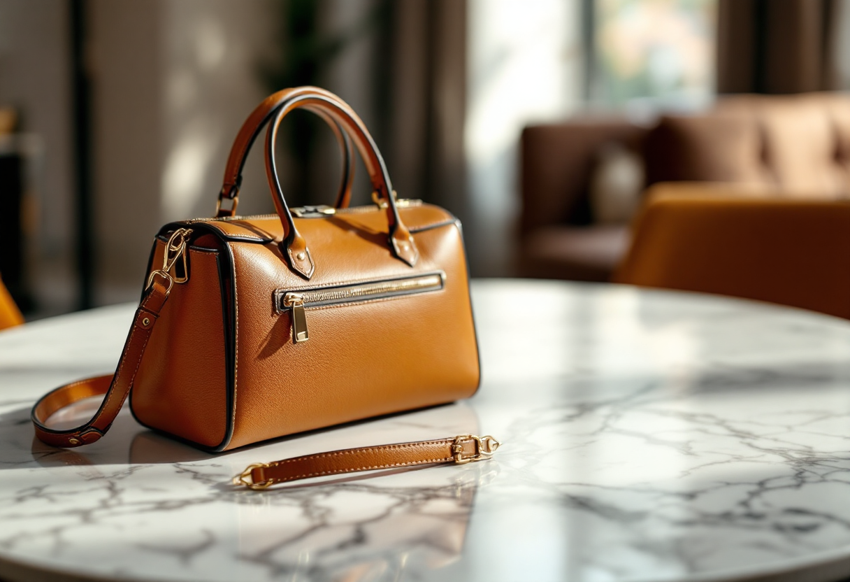 La nuova Lenglen Bag di Lacoste in un ambiente sportivo ed elegante