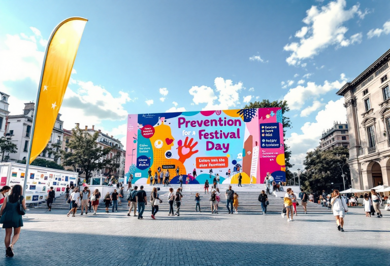 Immagine del Festival della Prevenzione 2023 a Milano