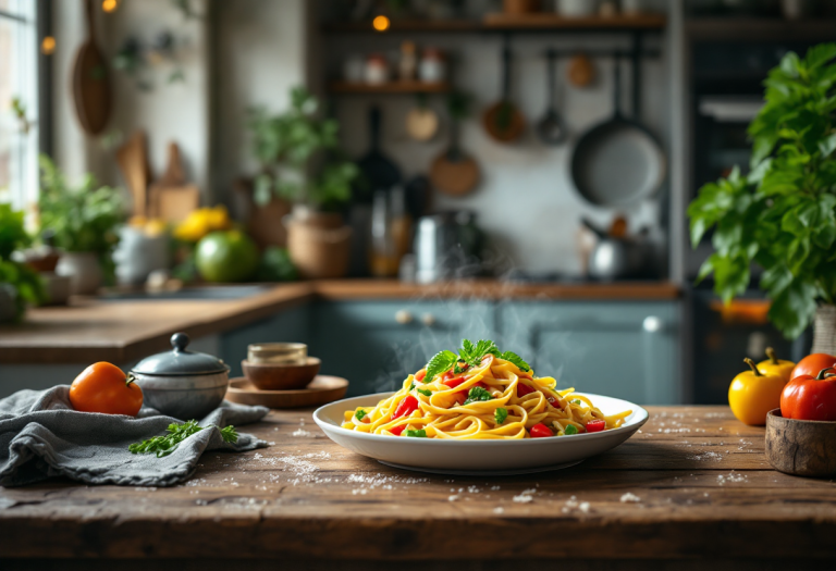 Franco Lucia cucina con i nipoti, momenti di famiglia