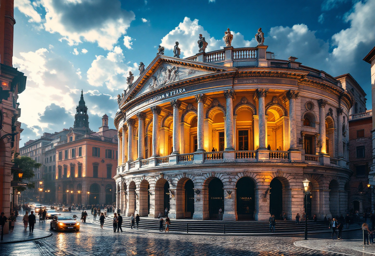 Giovanni Scifoni in un momento di recitazione