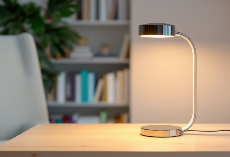 Lampada da lettura iZELL elegante e funzionale