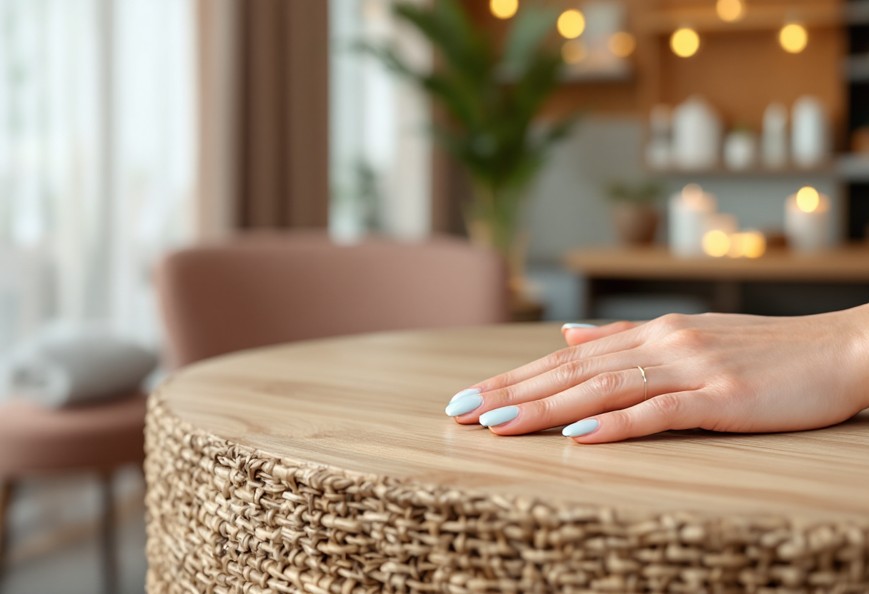 Esempi di manicure eleganti e minimaliste per primavera 2025