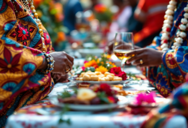 Cerimonia di matrimonio tradizionale sudafricana