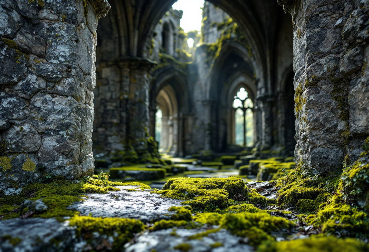 Decorazioni e atmosfera di un matrimonio gotico