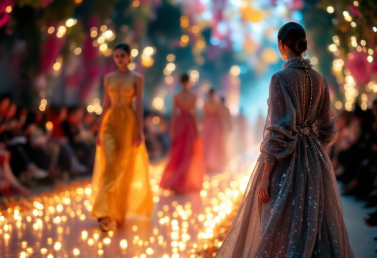 Sfilata Milano Fashion Week 2025-26 con nuove tendenze