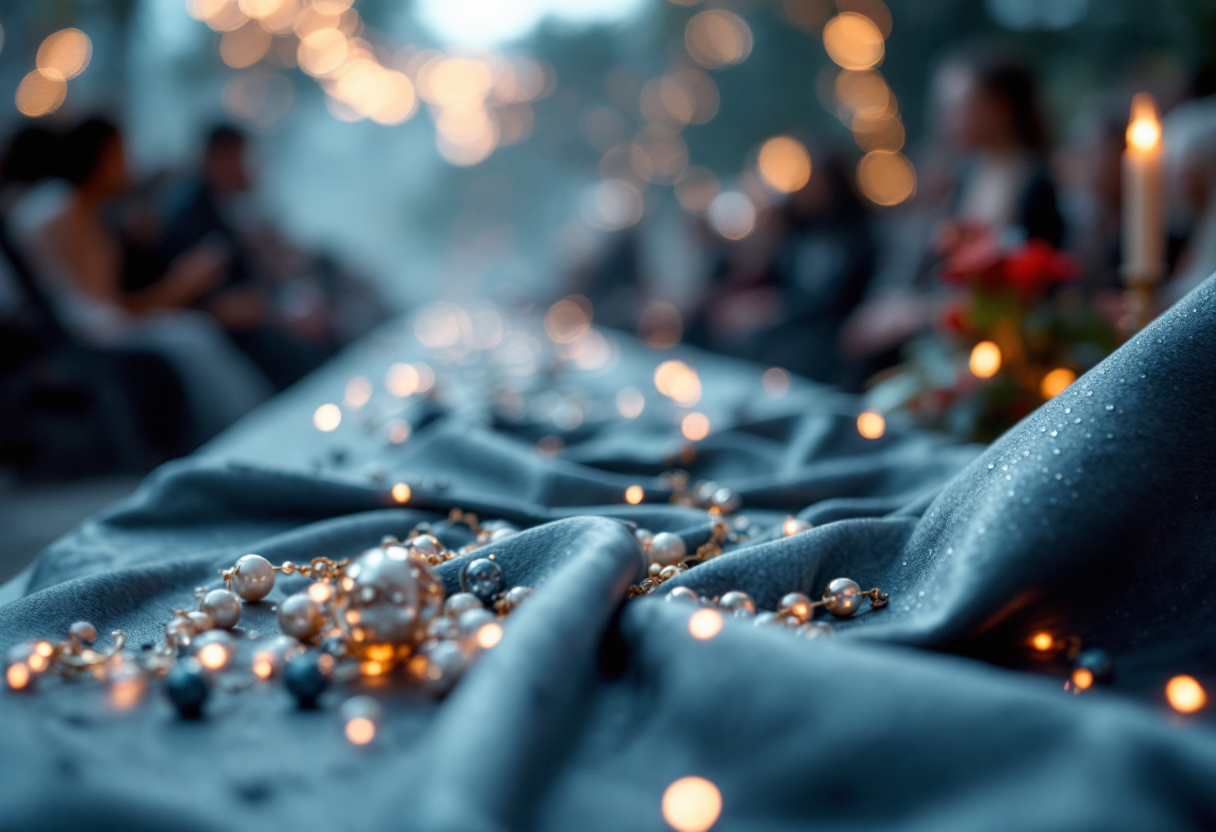 Naomi Campbell e Gianni Versace insieme in un evento di moda