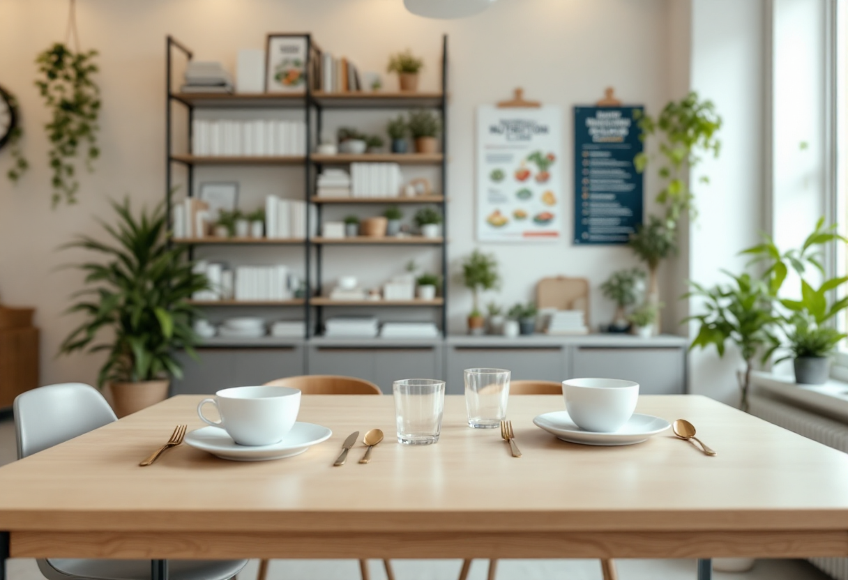 Immagine che rappresenta la nutrizione nella riabilitazione dall'anoressia