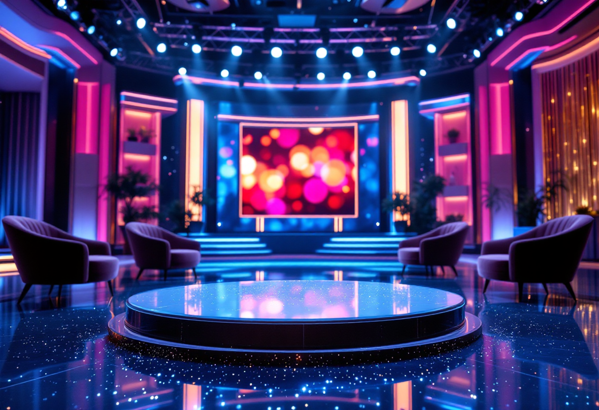 Immagine di un evento con performance artistiche e polemiche