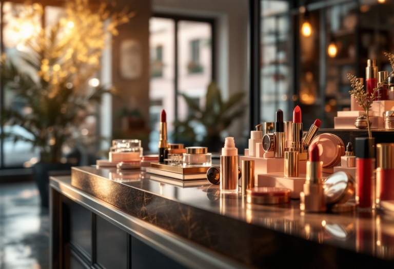 Nuova collezione di make-up Rebeya e Pinalli in Italia