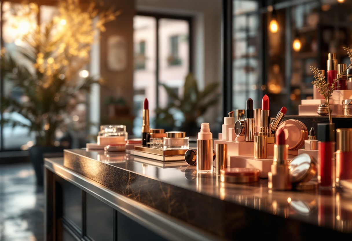 Nuova collezione di make-up Rebeya e Pinalli in Italia