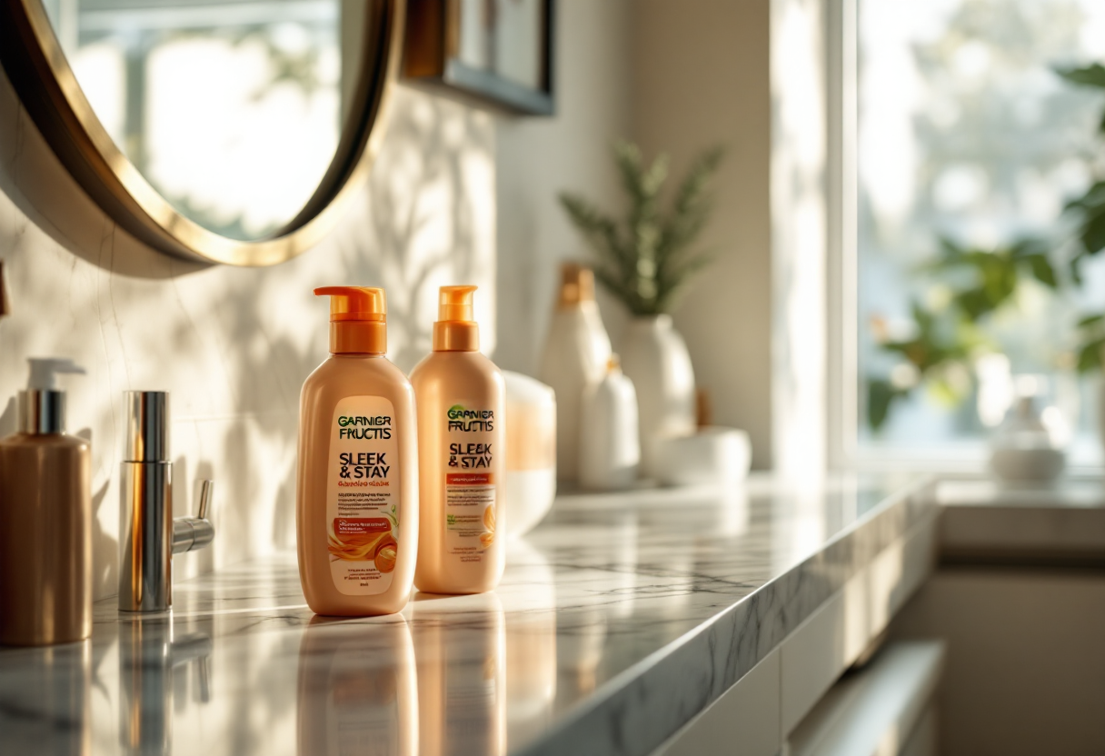 Siero Garnier Fructis per capelli lisci e brillanti