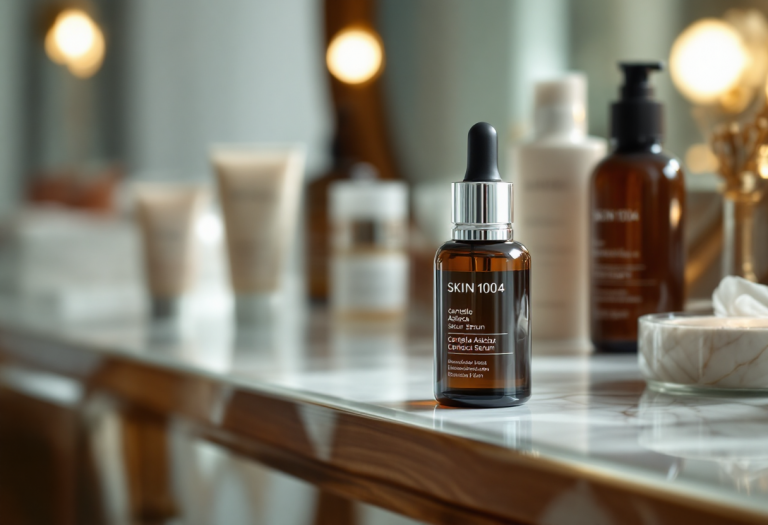 Siero alla centella asiatica per una pelle radiosa