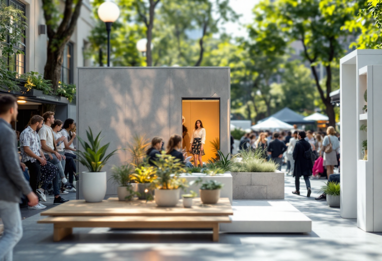 Modelli in passerella alla New York Fashion Week 2025 2026