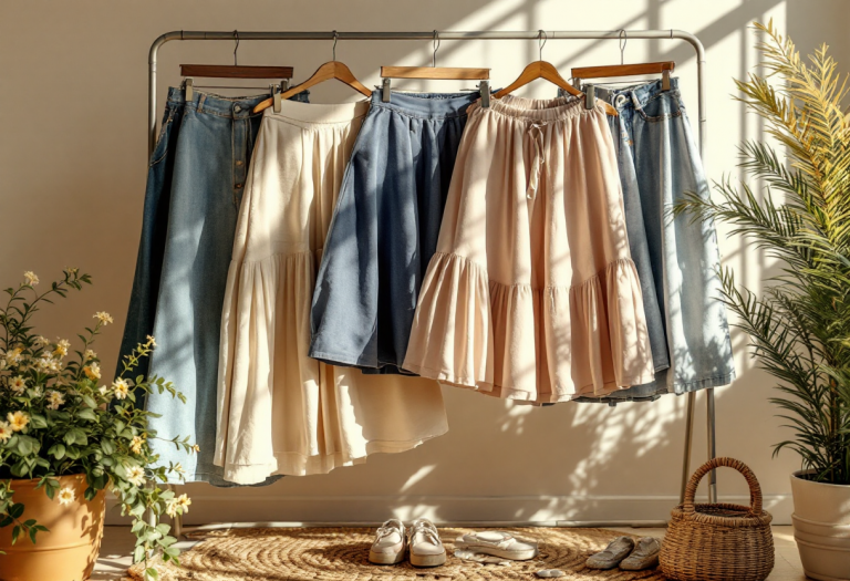 Gonne moda primavera estate 2025 con stili e colori trendy