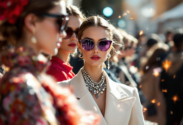 Sfilata di moda a Parigi con nuove tendenze 2023