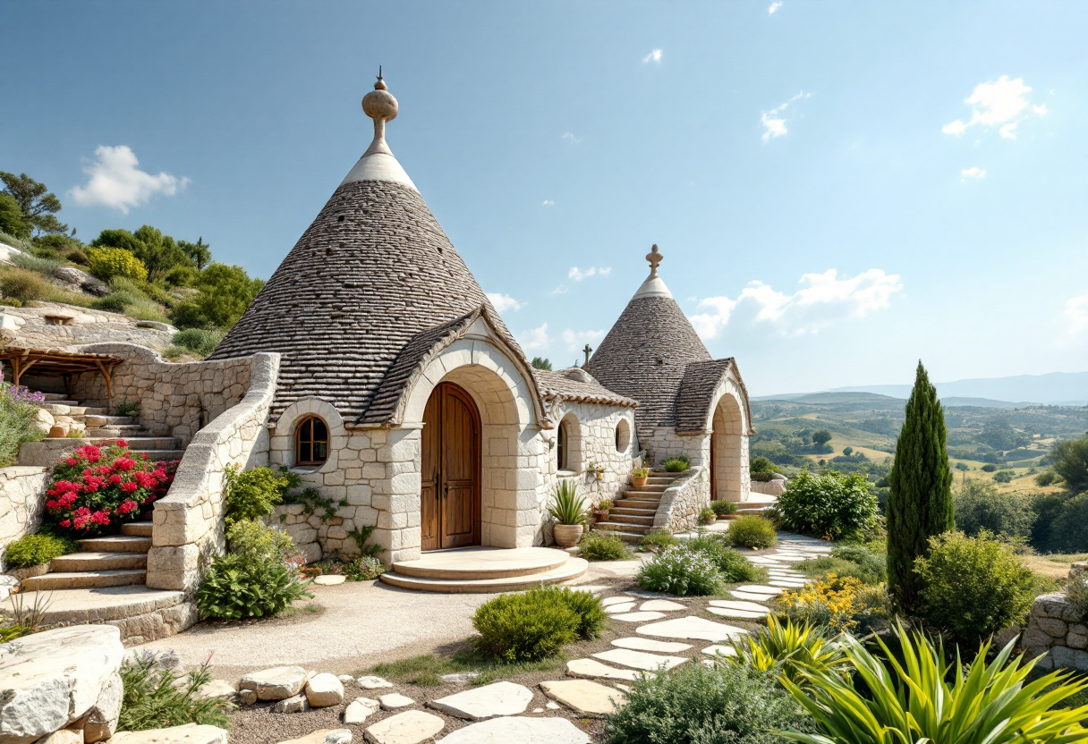 Trullo GR immerso nella campagna pugliese