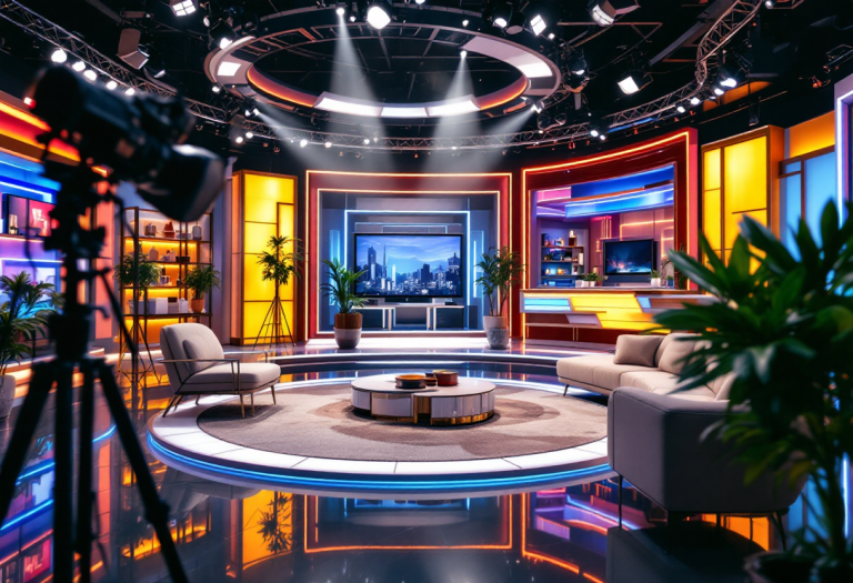 Valeria Marini in un momento di successo televisivo