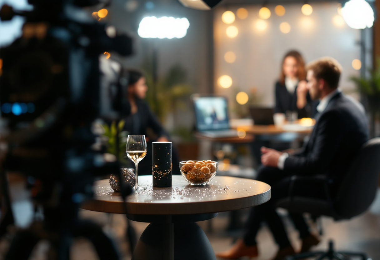 Giocatori di Affari Tuoi discutono sulla fortuna nel gioco