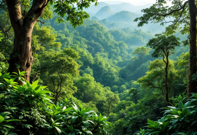 Foresta amazzonica durante la COP30 per la sostenibilità