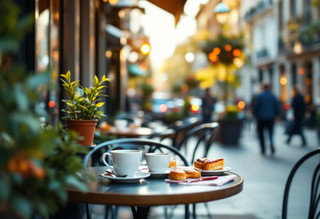 Belen e Fabrizio durante un momento di tensione