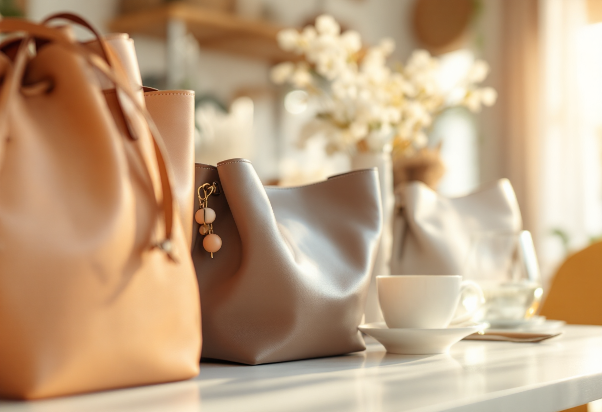 Collezione di borse trendy per la primavera estate 2025