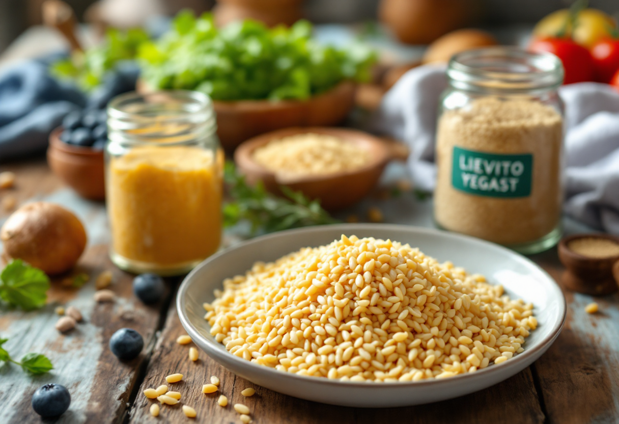 Varietà di cibi energizzanti per la primavera