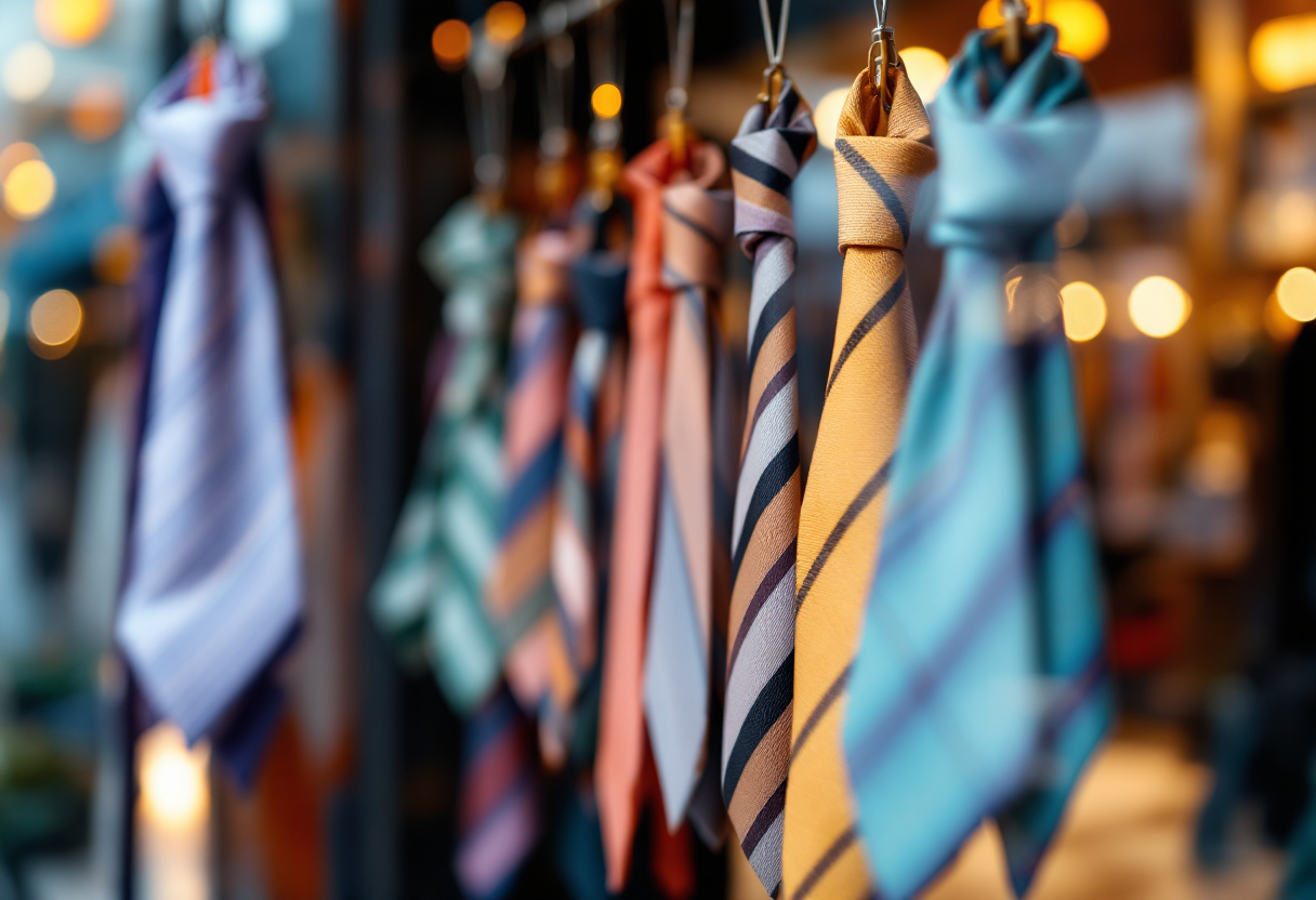 Cravatta elegante per donne primavera 2025