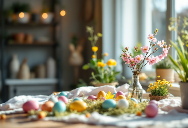 Idee per decorare la casa a Pasqua con creatività