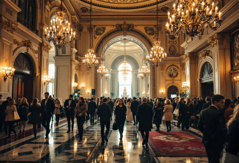 Elena Sofia Ricci indossa un look total white a Roma