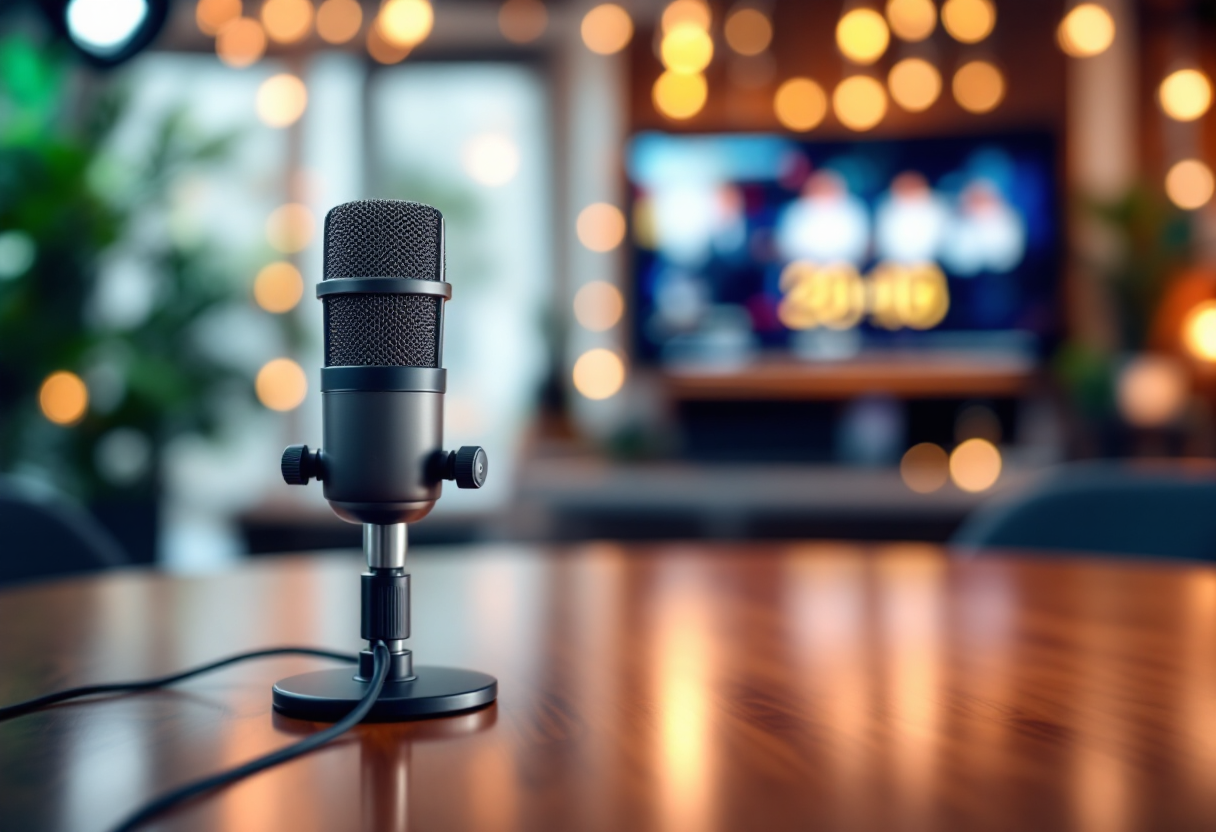 Elisabetta Gregoraci e Patty Pravo durante l'intervista a Verissimo