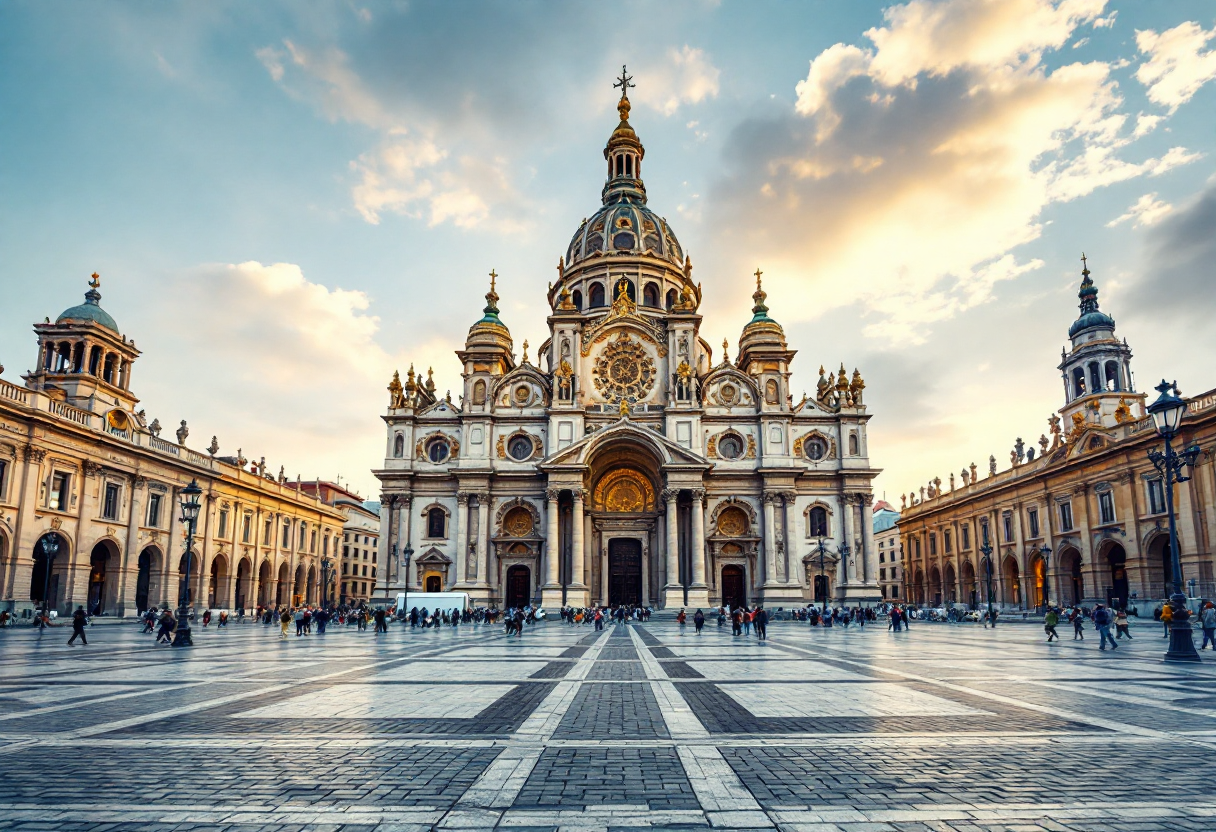 Immagine simbolica del Vaticano dopo la morte di Papa Francesco
