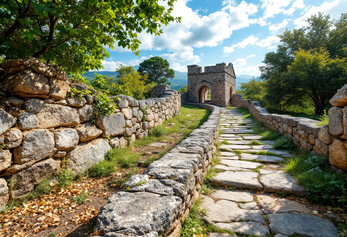 Matilde del Belgio durante il pellegrinaggio a Santiago