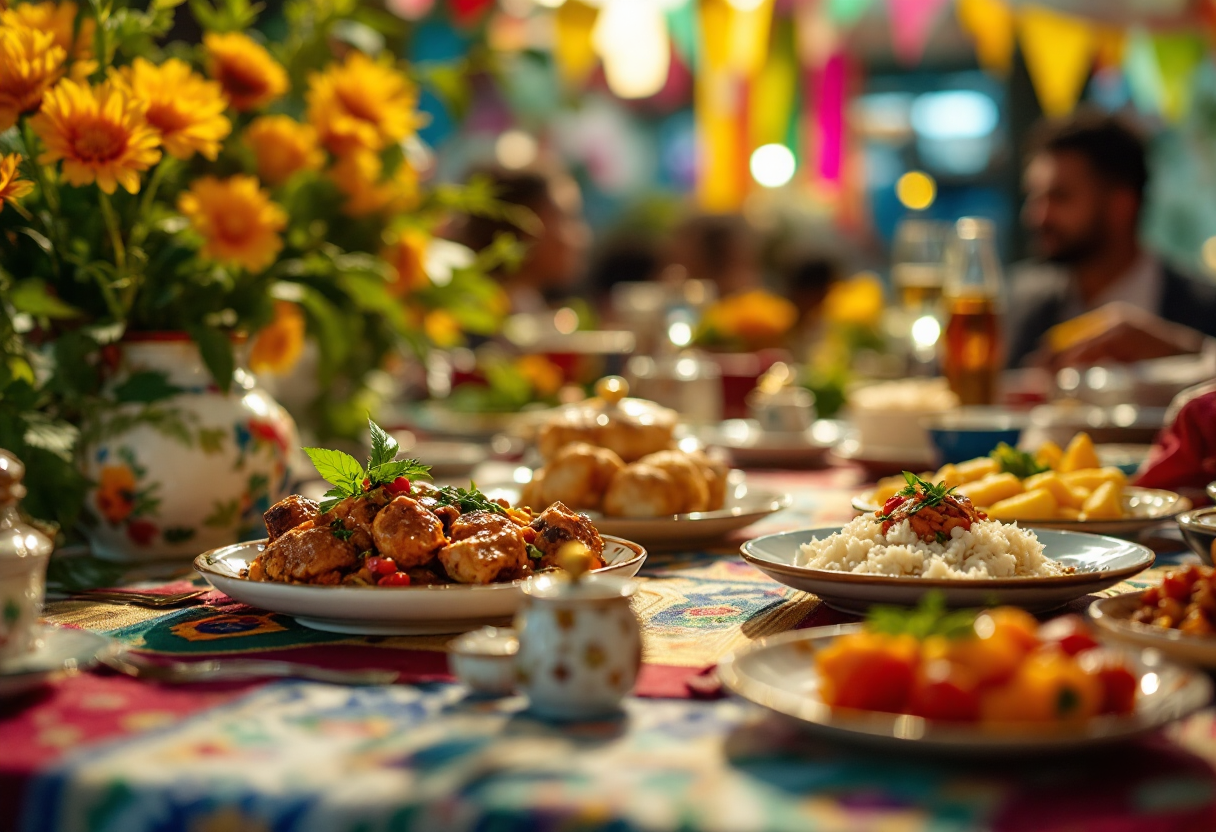 Tradizioni dei matrimoni brasiliani con musica e colori vivaci