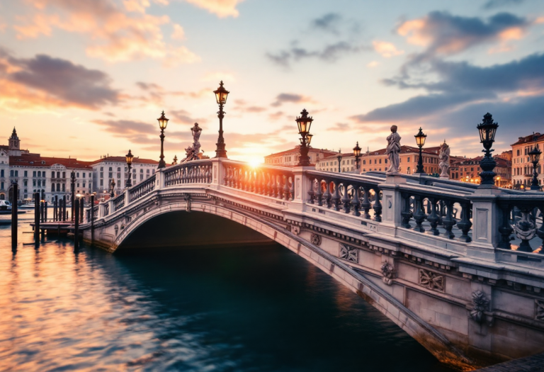 Jeff Bezos e Lauren Sanchez durante il loro matrimonio a Venezia
