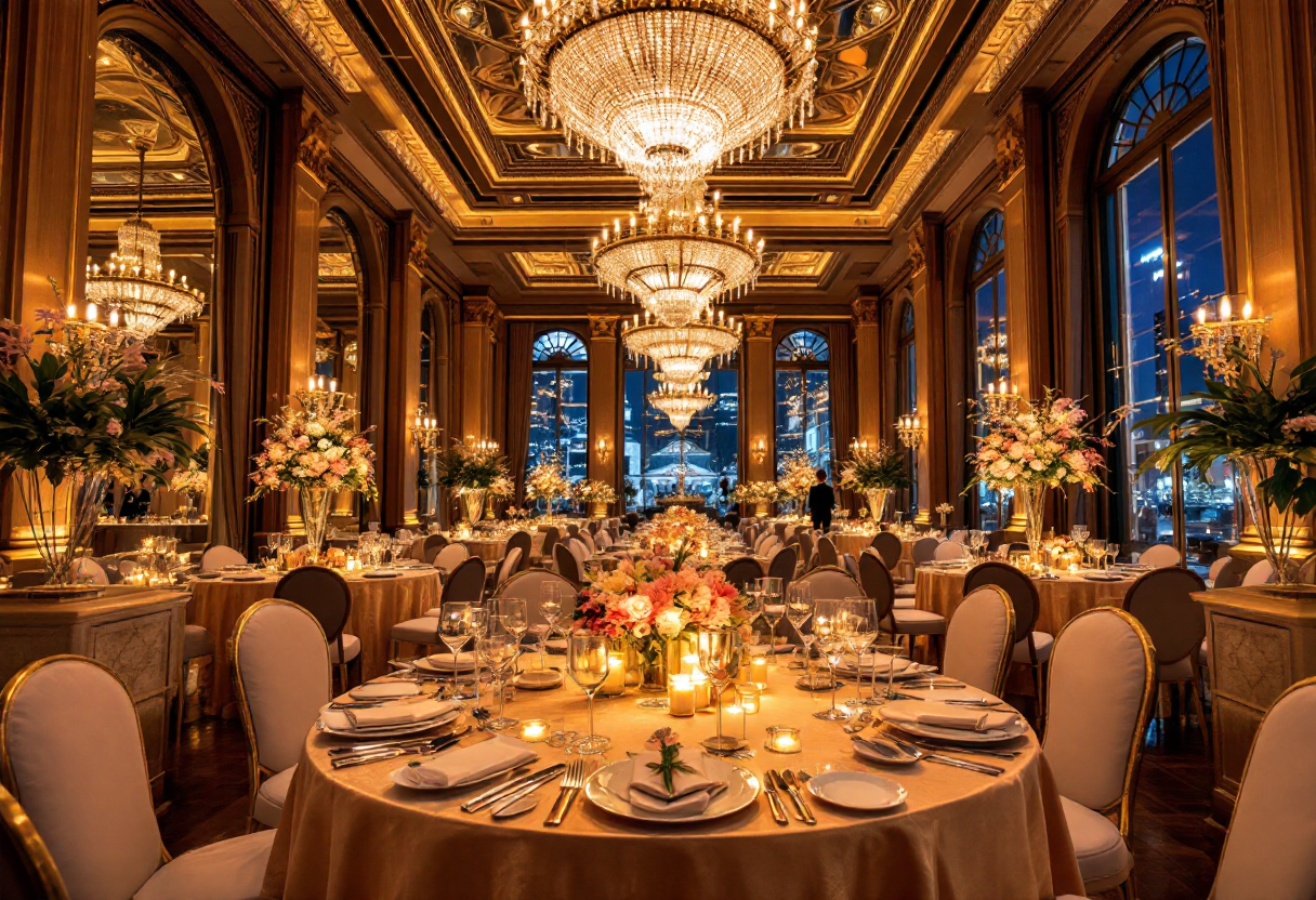 Meghan Markle in un elegante abito durante la serata a New York