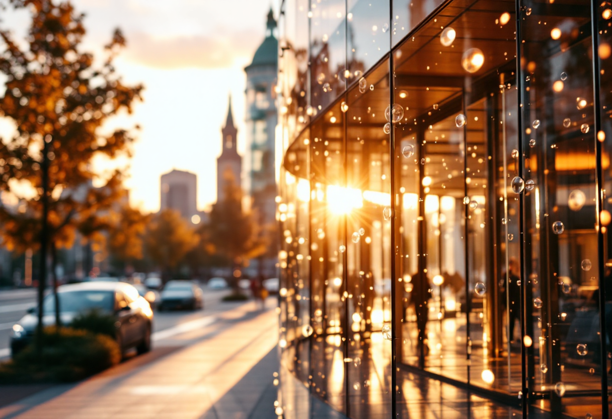 Nathaly Caldonazzo durante la sua scusa pubblica su Papa Francesco
