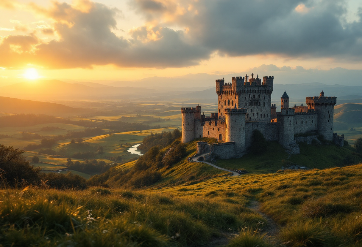 Ritratto di Selvaggia di Staufen, giovane donna medievale